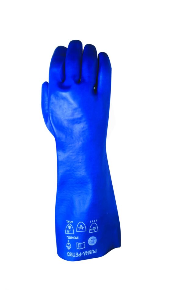 دستکش ضد مواد نفتی ساق بلند